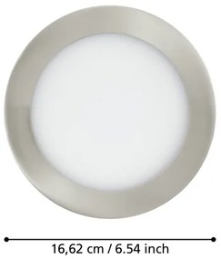 Eglo 31746 - Aplică LED reglabilă pentru baie FUEVA-Z 10,5W/230V IP44 crom