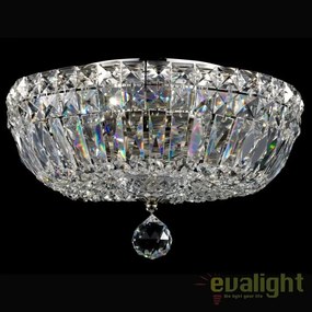 Plafoniera design elegant Basfor 30cm crom MYDIA100-CL-03-N