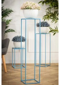 Suport de flori 100x24 cm albastru