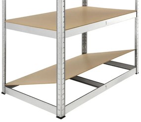 Jusky Raft 200 x 100 x 60 cm - argintiu