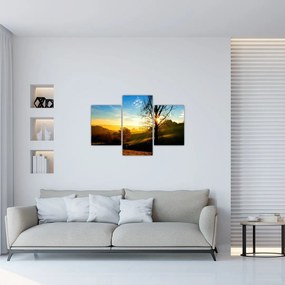 Tablou cu răsăsrit de soare (90x60 cm)