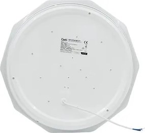 Plafonieră LED modernă, 24 W, 230 V — temperatură de culoare selectabilă 3000/4000/6000 K, diametru 33 cm