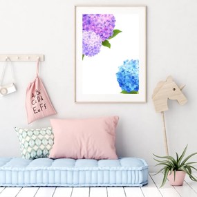 Poster - Hortensie (A4)