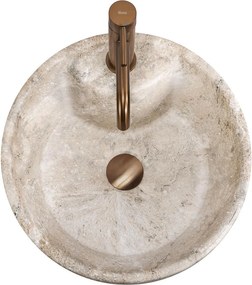 Lavoar freestanding de sine statator Ceramic Rea Blanka Savana Matt