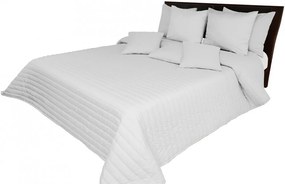 Cuvertură de pat matlasată monocromatică - gri deschis Lăţime: 170 cm | Lungime: 210 cm
