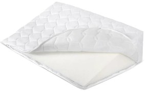 Bellatex Pernă pentru cap cu cusătură, albă, 80 x50 x 20 cm