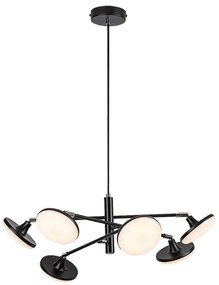 Lustra suspendata cu 6 surse de lumina LED Madi