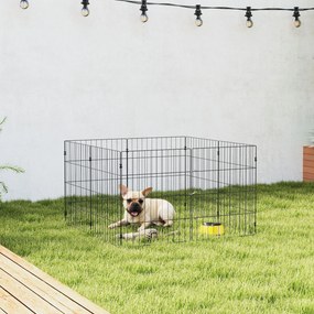 PawHut Țarc pentru Câini și Pui, Spațiu de Joacă | Aosom Romania
