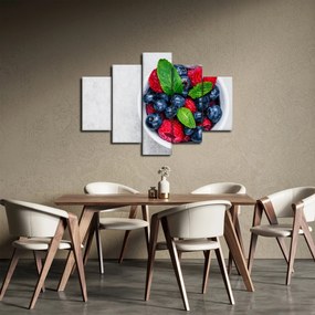 Tablou - bol cu fructe de pădure (150x105 cm)
