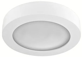 Plafoniera design modern slim din gips alb 30cm BONA
