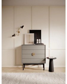 Comodă Stellia S4  (cappuccino + negru). 1099086