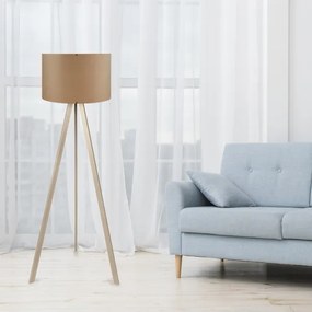 Lampadar AYD, 1xE27/40W/230V, maro/bej