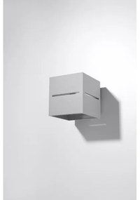 Aplică perete LOBO 1xG9/40W/230V gri