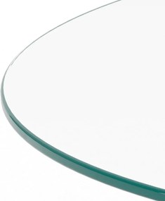 Măsuță de cafea rotundă din sticlă ø 80 cm Samos – Actona