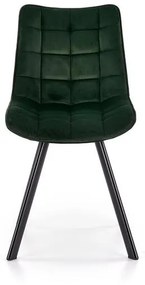 Scaun K332 velvet verde