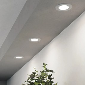 Eglo 901394 - set de 3 spoturi încastrate FUEVA, LED/3,7W/230V, Ø 8,8 cm, alb