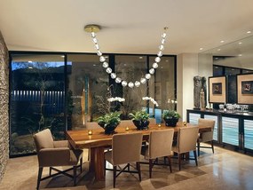 Lustra LED suspendata design modern Zaria II