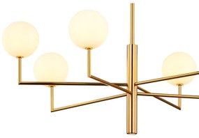 Lustră pe tijă FEME 6xG9/40W/230V alamă Jupiter 1930