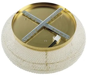 Plafonieră de cristal Ideal Lux PASHA 10×E14/40W/230V