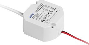 Transformator GTV pentru bandă LED, 15W, 24V, IP20 15 W, 24 V, Plastic