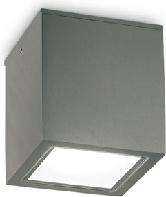 Ideal Lux - Spot exterior TECHO 1xGU10/20W/230V 15x15cm IP54 antracit