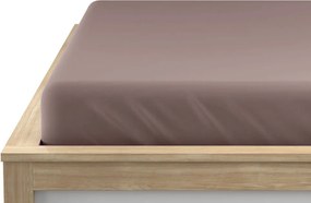 Cearsaf jersey maro 90 x 200 cm