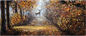 Tablou - Spiritul pădurii (120x50 cm)