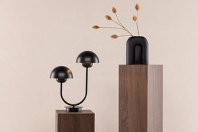 Lampa de masa design neagra LYCKORNA