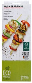 Frigarui din bambus Fackelman 31236, 20 cm, 300 buc, Maro
