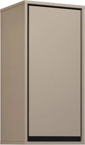 Dulap lemn masiv baie Irvella, 35 × 72 × 30 cm - Crem