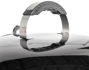 MIR709 Grătar pe cărbune cu raft și roți 56 cm