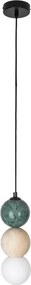 MAXLIGHT P0665 - Pendul pe cablu ALICE 1xG9/7W/230V Ø 10 cm negru