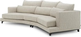 Canapea design LUX Savarana, Splendor gri deschis