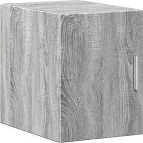 vidaXL Dulap de perete, gri sonoma, 30x42,5x40 cm, lemn prelucrat