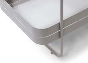 Măsuță de servire cu roți din metal 74x42 cm Gin &amp; Trolley – Spinder Design