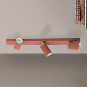 Orion - Corp de iluminat cu spoturi PENN 3xGU10/13W/230V cărămiziu