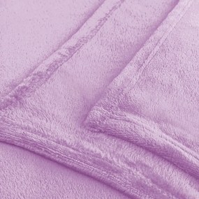 Pătură din microfibră DecoKing Mic, 160 x 210 cm, violet