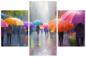 Tablou - Zi ploioasă (90x60 cm)