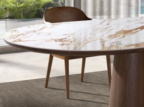 Masa marmura portelanata Walnut 240x120cm