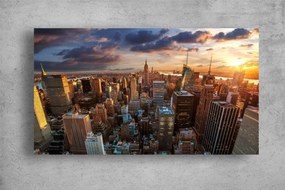Tablouri Canvas Urbane - Apus la New York