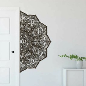 DUBLEZ | Decorațiune din lemn – Mandala atrăgătoare