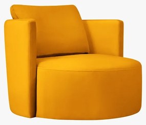 Fotoliu rotativ Bliss catifea L92 cm