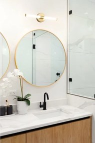 Eglo 901854 - Aplică LED pentru oglindă de baie RAMOLA LED/7,5W/230V 45cm IP44 auriu