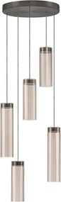 Lustra cu 5 pendule LED BRIELLE