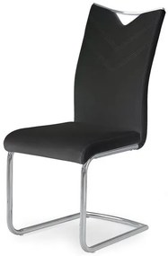 Scaun K224 piele ecologica negru