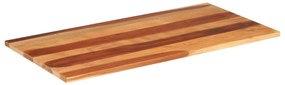 327514 vidaXL Blat de masă, 120x60x(2,5-2,7) cm, lemn masiv acacia