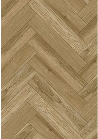 Mexen Manhattan panouri vinil heringbone 635 x 127 mm SPC 6,5 mm, substrat IPEX 1,5 mm, 4 V-Fuga, Stejar