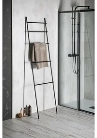 SAPHO SE121 Suport prosop Debut 50 x 186 x 3,2 cm,negru mat