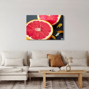 Tablou cu grapefruit tăiat (90x60 cm)