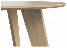 Masă de dining cu blat cu aspect de lemn de stejar 100x180 cm Lago – TemaHome